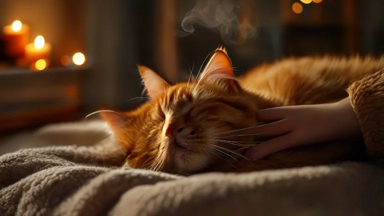 Relaxe Seu Gato com Massagens Sensoriais