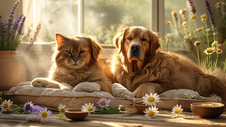 Aromas Naturais para Calmar Ansiedade em Pets