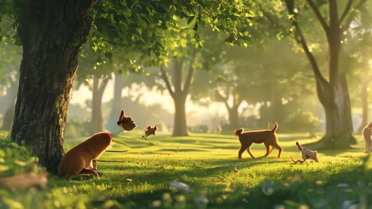 Dicas para cães tímidos se entrosarem no parque