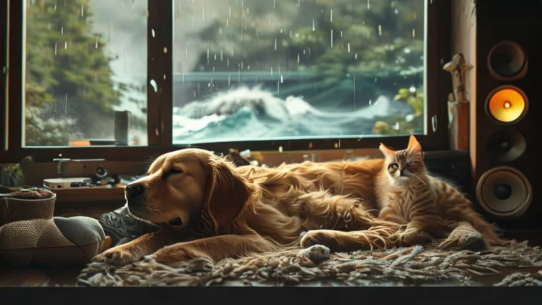 Sons Calmantes para Acabar com Estresse em Pets