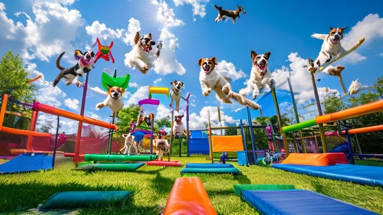 Parques de Salto para Cães: Diversão Segura